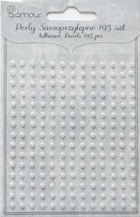 Okładka książki PERLY SAMOPRZYLEPNE 3 MM 195 SZT OFF WHITE BPZ