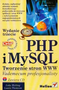 Okładka książki PHP i MySQL Tworzenie stron WWW + CD