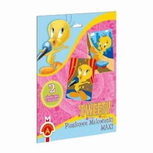 Opakowanie Piaskowe malowanki MAXI Tweety ALEX