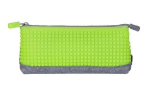 Opakowanie Piórnik tuba Pixel Bags szaro-zielony