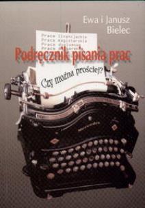 Okładka książki Podręcznik pisania prac albo technika pisania po polsku