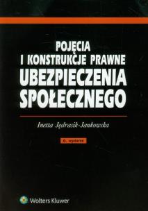 Okładka książki Pojęcia i konstrukcje prawne ubezpieczenia społecznego