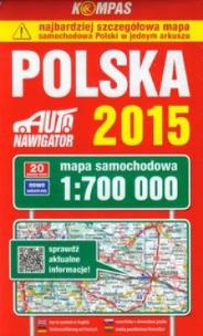 Okładka książki Polska Mapa samochodowa 1:700 000