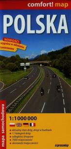 Opakowanie Polska mapa samochodowa