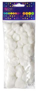 Okładka książki POMPONY AKRYLOWE MIX BIALE 24 SZT