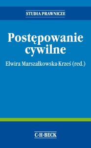 Okładka książki Postępowanie cywilne