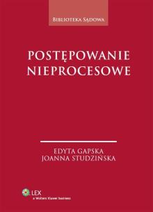 Okładka książki Postępowanie nieprocesowe