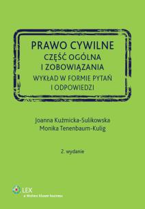 Okładka książki Prawo cywilne Część ogólna i zobowiązania