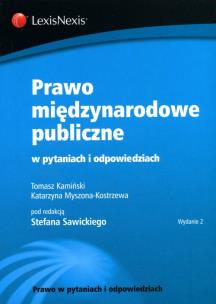 Okładka książki Prawo międzynarodowe publiczne w pytaniach i odpowiedziach