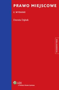 Okładka książki Prawo miejscowe