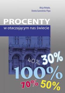 Okładka książki Procenty w otaczającym nas świecie PODKOWA