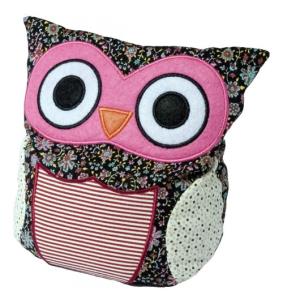 Opakowanie Przytulanka do mikrofalówki Sowa różowa