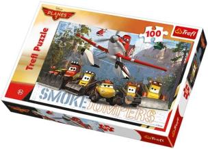 Okładka książki Puzzle 100 Dzielni pomocnicy Planes 2 TREFL