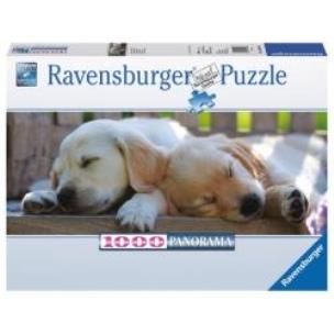 Okładka książki PUZZLE 1000 DWA SPIACE PSY-RAVENS