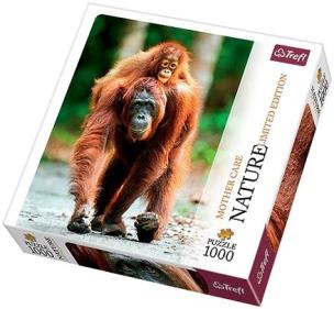Okładka książki Puzzle 1000 Nature... - Orangutan TREFL