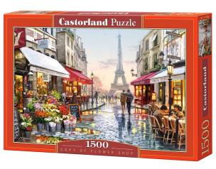 Opakowanie Puzzle 1500 Flower Shop CASTOR