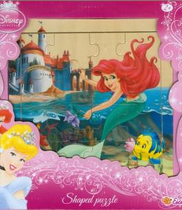 Opakowanie Puzzle 16 Disney Princess Syrenka