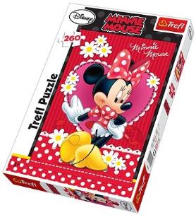 Okładka książki Puzzle 260 Myszka Miki TREFL