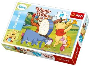 Okładka książki Puzzle 30 Kubuś i Przyjaciele Orkiestra TREFL