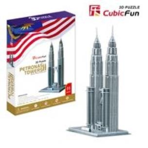 Okładka książki Puzzle 3D Petronas Towers 86