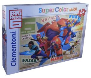 Opakowanie Puzzle Maxi Big Hero 6  104