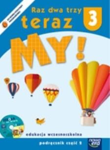 Okładka książki Raz dwa trzy Teraz My 3/2 Podręcznik NE