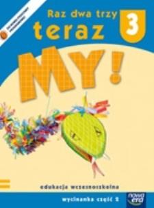 Okładka książki Raz dwa trzy Teraz My 3/2 Wycinanka  NE