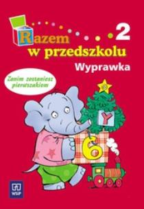 Okładka książki Razem w przedszkolu 6-latka wyprawka 2 WSIP