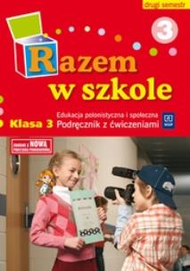 Okładka książki Razem w szkole SP 3 Edukacja polonist. 2/3 WSIP