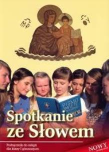 Okładka książki Religia GIM 1 podr Spotkanie ze Słowem WDS