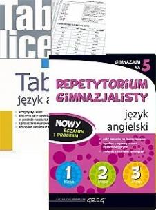 Okładka książki REP.GIM. ANGIELSKI+TABLICE-GREG