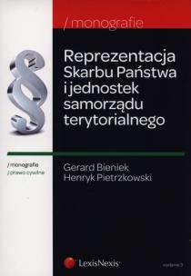 Okładka książki Reprezentacja Skarbu Państwa i jednostek samorządu terytorialnego