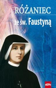 Okładka książki Różaniec ze św. Faustyną