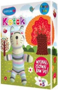 Okładka książki Skarpetkowe zwierzaki Kotek