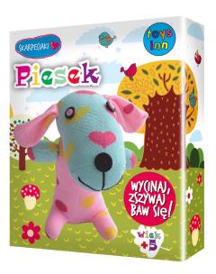 Okładka książki Skarpetkowe zwierzaki Piesek