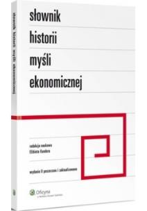 Okładka książki Słownik historii myśli ekonomicznej