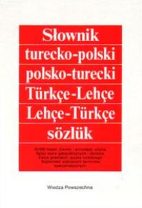 Okładka książki Słownik turecko-polski, polsko-turecki