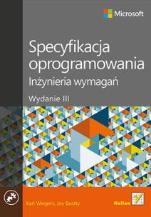 Okładka książki Specyfikacja oprogramowania. Inżynieria wymagań.