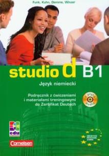 Okładka książki Studio d B1Język niemiecki Podręcznik z ćwiczeniami + CD