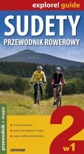 Okładka książki Sudety. Przewodnik rowerowy. Przewodnik + mapa