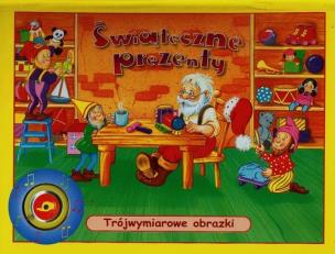 Okładka książki Świąteczne prezenty Trójwymiarowe obrazki