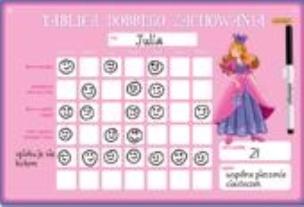 Opakowanie Tablica dobrego zachowania różowa