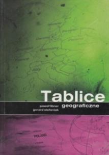 Okładka książki Tablice geograficzne  KRAM