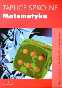 Okładka książki Tablice szkolne matematyka
