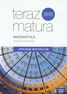Okładka książki Teraz matura. Matematyka. Arkusze maturalne ZR