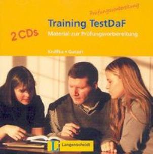 Opakowanie Training TestDaF. Material zur Prufungsvorbereitung. 2 płyty CD