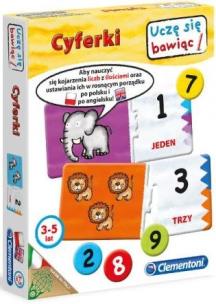 Okładka książki Uczę się bawiąc. Cyferki