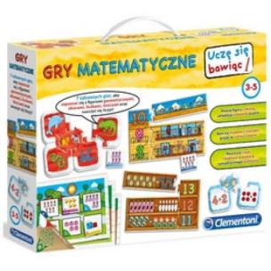 Okładka książki Uczę się bawiąc. Gry Matematyczne