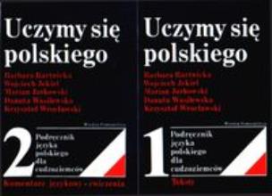 Okładka książki Uczymy się polskiego