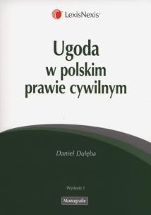 Okładka książki Ugoda w polskim prawie cywilnym